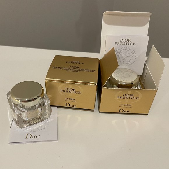 DIOR PRESTIGE LA CRÈME TEXTURE ESSENTIELLE Bundle of 2 - Picture 1 of 8